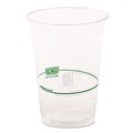 Cups | Eco-Products EP-CC16-GSPK 16 oz. GreenStripe Renewable and Compostable Cold Cups - Clear (50/Pack) image number 3