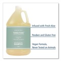Shampoos, Conditioners, & Body Washes | Diversified Hospitality Solutions GAL01DBGS128 Terra Pure 1 Gallon Shampoo - Green Tea Lemongrass (4/Carton) image number 2