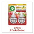 Metered Dispenser Refills | Air Wick 62338-95499 0.67 oz. Scented Oil Refill - Apple Cinnamon Medley (6/Carton) image number 3