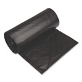 Low-Density Trash Bags | Pitt Plastics EC385812K Eco Strong Can Liners 60 gal 1.35 mil 38-in x 58-in Black Perforated Roll 100/Carton image number 2