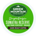 Coffee - Caffeinated | Green Mountain Coffee 5000366637 Fair Trade Coffee K-Cups - Organic Sumatran Extra Bold (24/Box) image number 1