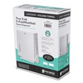 Towel Dispensers | San Jamar T1905WH 11.63 in. x 5 in. x 14.5 in. True Fold C-Fold/Multifold Paper Towel Dispenser - White image number 4