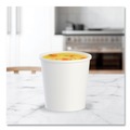Food Containers & Lids | SOLO H4165-2050 16 oz. Flexstyle Double Poly Paper Containers - White (500/Carton) image number 6