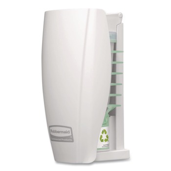 Rubbermaid Commercial 1793547 2.75 in. x 2.5 in. x 5.25 in. TC TCell Odor Control Dispenser - White