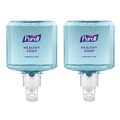 Soap Refills | PURELL 6472-02 1200 ml Fragrance-Free HEALTHY SOAP Gentle and Free Foam for ES6 Dispensers (2/Carton) image number 0