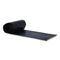 High-Density Trash Bags | Boardwalk Z8048WKKR01 40 in. x 48 in. 45 gal. 22 mic High-Density Can Liners - Black (150/Carton) image number 1