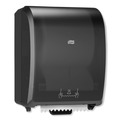 Towel Dispensers | Tork 772828 12.32 in. x 9.32 in. x 15.95 in. Mechanical Hand Towel Roll Dispenser for H80 System - Black image number 1