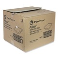 Food Trays & Liners | Pactiv Corp. M633524Y EarthChoice Pulpex 9.13 x 6.88 x 1.75 Steep Wall Paper Food Tray - Natural (460/Carton) image number 1
