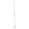 Extension Poles & Handles | Unger EZ250 8 ft. Two Sections Opti-Loc Aluminum Extension Pole - Green/Silver image number 1