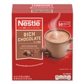 Cocoa | Nestle 12098978 0.71 oz. Hot Cocoa Mix Packets - Rich Chocolate (50/Box, 6 Box/Carton) image number 0