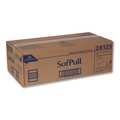 Perforated Roll & Hand Towels | Georgia Pacific Professional 28125 SofPull 7.8 in. x 14.8 in. 1-Ply Premium Junior Capacity Towel - White (225/Roll, 8-Rolls/Carton) image number 0