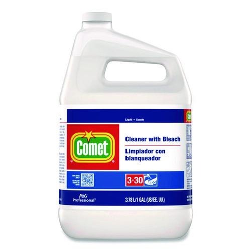 All Purpose Cleaners & Degreasers | Comet 02291 1 Gallon Bottle Liquid Cleaner with Bleach image number 0