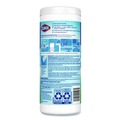 Cleaning Cloths & Wipes | Clorox 01593 7 in. x 8 in. 1-Ply Disinfecting Wipes - Fresh Scent, White (35/Canister) image number 3