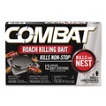 Insect Control Products | Combat 23400 05701 Roach Bait Insecticide for Small and Large Roaches 0.42 oz 12 Bait Stations image number 0