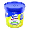 Cleaning Cloths & Wipes | LYSOL Brand 19200-99856 6 in. x 8 in. 1-Ply Professional Disinfecting Wipe Bucket - Lemon and Lime Blossom White image number 2