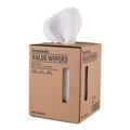 Cleaning Cloths & Wipes | Boardwalk BWK-V040CGW 10 in. x 12 in. Centerpull DRC Wipers - White (200/Carton) image number 0