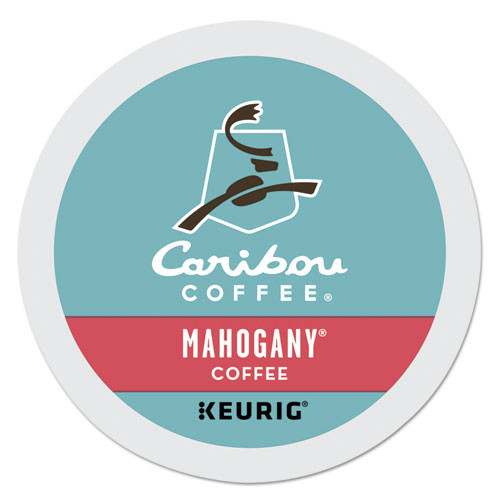 Coffee - Caffeinated | Caribou Coffee 5000330134 Coffee K-Cups - Mahogany (24/Box) image number 0