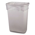 High-Density Trash Bags | Heritage Z8648VN R01 43 in. x 48 in. 56 Gallon 16 mic High-Density Waste Can Liners - Natural (200/Carton) image number 4