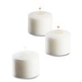 Candles | Sterno 40104 10 Hour Burn 1.46 in. x 1.33 in. Food Warmer Votive Candles - White (288/Carton) image number 0