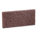 Scouring Pads & Sticks | 3M 8541 4.62 in. x 10 in. Doodlebug Utility Pad - Brown (10/Carton) image number 3
