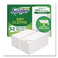 Floor Dusters & Accessories | Swiffer 81216 10.4 in. x 8 in. Dry Refill Cloths - White (156/Carton) image number 3