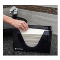 Towel Dispensers | San Jamar T1720TBK 11 in. x 4.38 in. x 7 in. Countertop Folded Towel Dispenser - Black Pearl image number 5