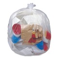 Low-Density Trash Bags | Pitt Plastics PCRL4046SHN 40 Gallon 1.35 mil 40 in. x 46 in. Eco Strong Plus Can Liners - Natural (100/Carton) image number 2