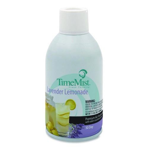 Air Fresheners & Odor Eliminators | TimeMist 1042757 7.1 oz. Aerosol Spray Premium Metered Air Freshener Refill - Lavender Lemonade image number 0