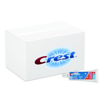 Crest 40159 0.85 oz. Tube Bubblegum Flavor Kids' Sparkle Toothpaste - Blue (72/Carton)