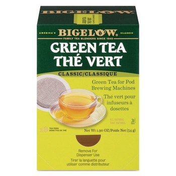 Bigelow RCB07906 1.90 oz. Green Tea Pods (18/Box)