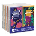 Facial Tissues | Kleenex 46651 On The Go Packs 3-Ply Facial Tissues - White (8/Pack) image number 1