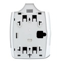 Towel Dispensers | 2XL TXL L82 11 x 11 x 13 Contemporary Wall Mount Wipe Dispenser - White image number 2