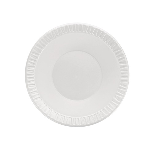 Perforated Roll & Hand Towels | Dart 12BWWQR 10 oz. - 12 oz. Quiet Classic Laminated Foam Dinnerware Bowls - White (1000/Carton) image number 0