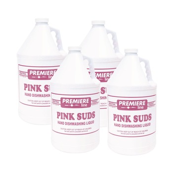 JANITORIAL | Fresquito KES PINKSUDS 1 gal. Bottle Premier Pink-Suds Pot and Pan Cleaner (4/Carton)