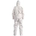 Hand Sanitizing Wipes | KleenGuard 51928 A50 Breathable Splash and Particle Protection Hooded Coveralls - 2X-Large, White (25/Carton) image number 2