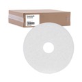 Floor Pads-Cleaning, Buffing & Polishing | Boardwalk BWK4015WHI 15 in. Diameter Polishing Floor Pads - White (5/Carton) image number 0
