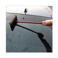 Squeegees | Boardwalk BWK824 21 in. Handle 8 in. Wide Blade General-Duty Squeegee - Black/Red image number 4