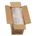 Food Containers & Lids | Pactiv Corp. YCI853000000 9 in. x 7.38 in. x 0.19 in., Deli Container Lid, Flat Lid For 3-Compartment 48/64 oz. Containers - Clear (220/Carton) image number 4