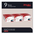 Perforated Roll & Hand Towels | WypAll 34770 1/4 Fold 11 in. x 23 in. General Clean X60 Cloths - White (900/Carton) image number 2