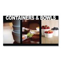 Food Containers & Lids | WinCup 221990 8 oz Squat Style Foam Bowls - White (1000/Carton) image number 2