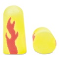 Ear Protection | 3M 312-1252 E A Rsoft Blasts Uncorded Foam Earplugs - Yellow Neon/Red Flame (200/Box) image number 1