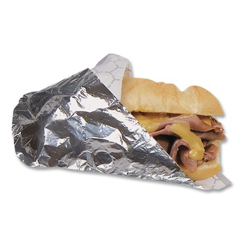 FOIL WRAPS | Bagcraft 300809 13 x 10.5 Honeycomb Insulated Wrap (2000/Carton)