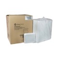Food Containers & Lids | Pactiv Corp. YHLW10010000 SmartLock 9.5 in. x 10.5 in. x 3.25 in. Hinged Foam Containers - X-Large, White (250/Carton) image number 1