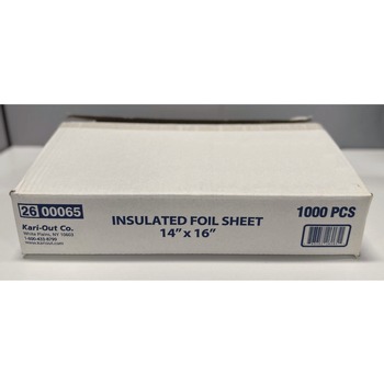 FOIL WRAPS | Kari-Out 2600065 16 in. x 14 in. Food Wrap (1000/Carton)