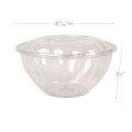 Food Containers & Lids | Eco-Products EP-SB32 32 oz. Renewable and Compostable Salad Bowls with Lids (150/Carton) image number 4