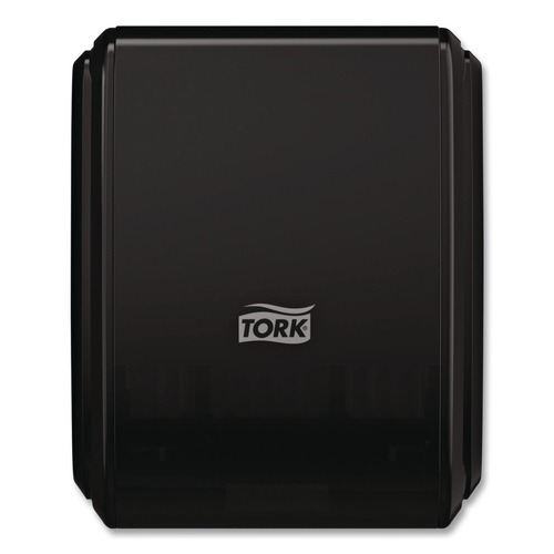 Air Freshener Dispensers | Tork 256023 Constant 3.93 in. x 4.72 in. x 5.98 in. Air Freshener Dispenser - Black (6/Carton) image number 0