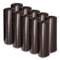Low-Density Trash Bags | Boardwalk X7658XKKR01 38 in. x 58 in. 60 gal. 1.6 mil Recycled Low-Density Polyethylene Can Liners - Black (100/Carton) image number 0