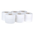 Toilet Tissues | Tork TJ0922A Universal 3.48 in. x 1,000 ft. 2-Ply Septic Safe Jumbo Bath Tissue - White (12/Carton) image number 1