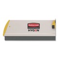 Floor Dusters & Accessories | Rubbermaid Commercial HYGEN FGQ57000YL00 24w x 4-1/2d HYGEN Quick Connect Aluminum S-S Squeegee Frame - Yellow image number 3