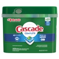 Dishwashing Detergents | Cascade 06070 22.5 oz. Tub ActionPacs - Fresh Scent (43/Pack) image number 0